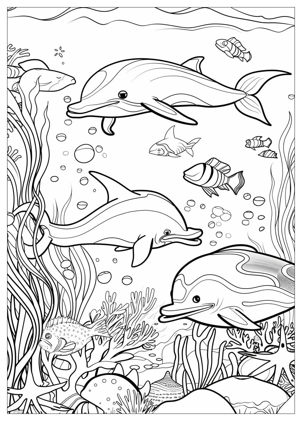 Sea Animals Coloring Pages-6