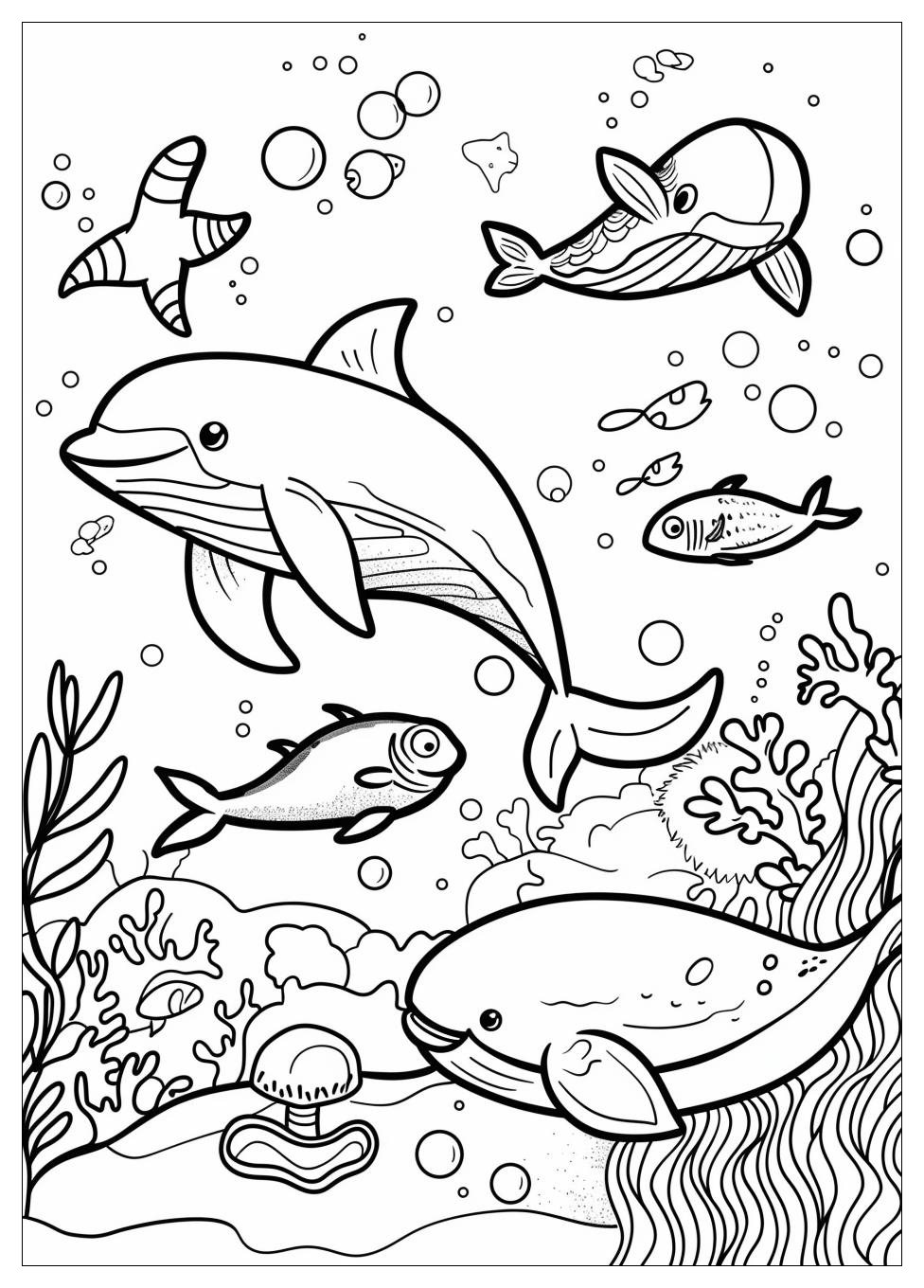 Sea Animals Coloring Pages-9