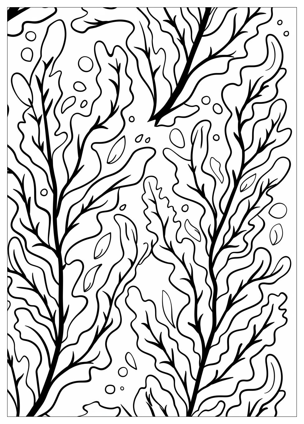 Seaweed Coloring Pages-11