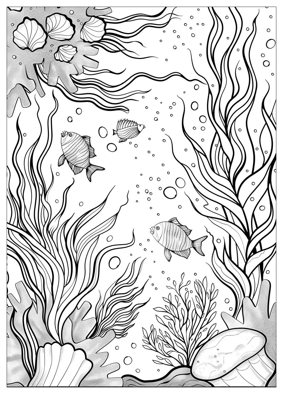 Seaweed Coloring Pages-12