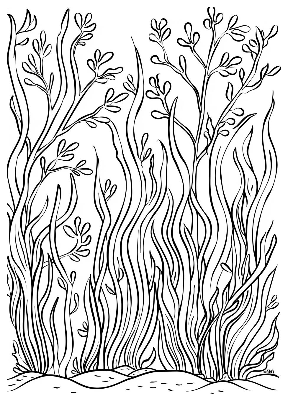 Seaweed Coloring Pages-7