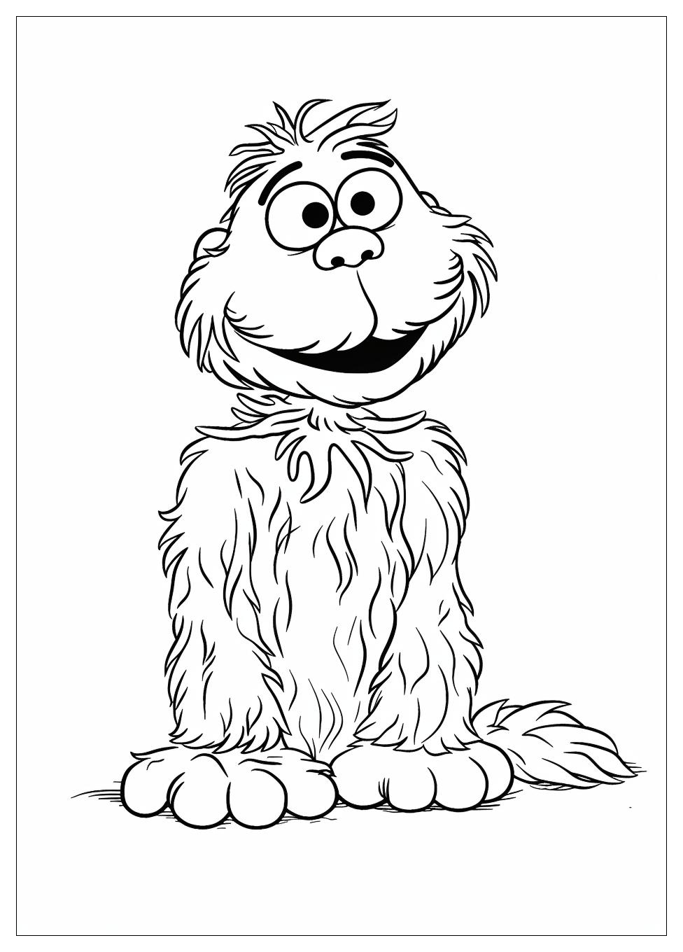 Sesame Street Coloring Pages-11