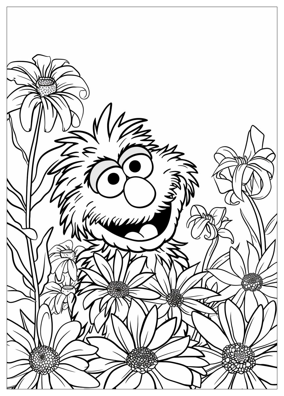 Sesame Street Coloring Pages-15