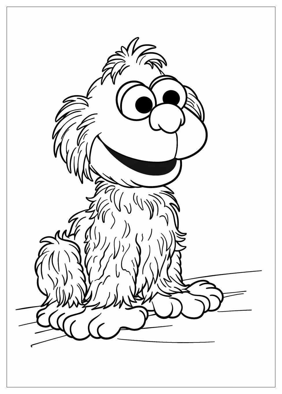 Sesame Street Coloring Pages-17