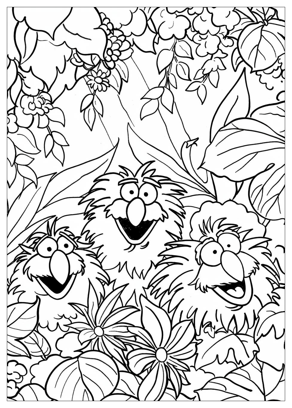 Sesame Street Coloring Pages-18