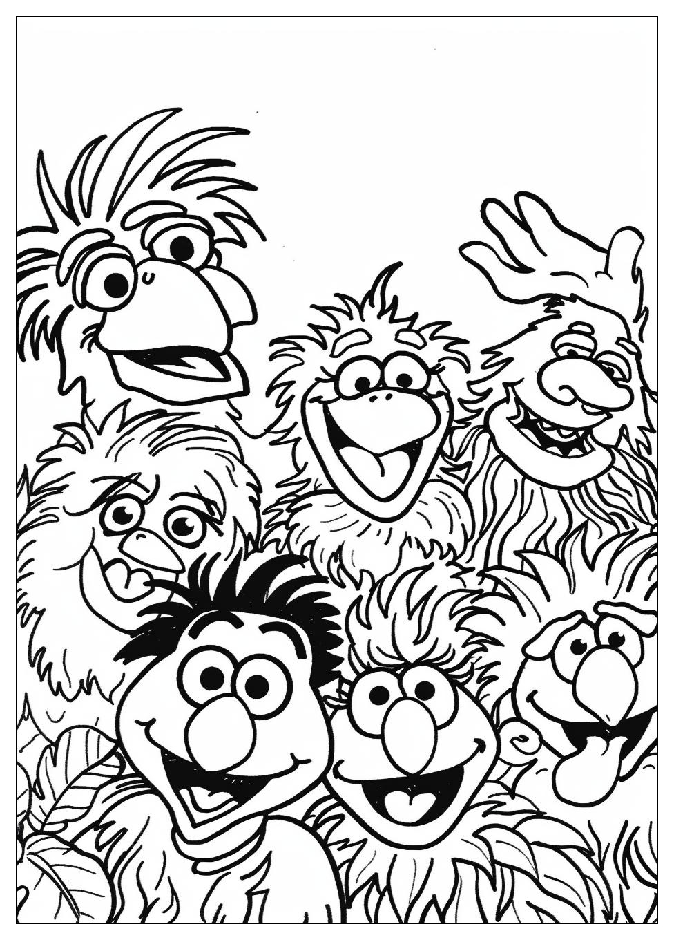 Sesame Street Coloring Pages-20