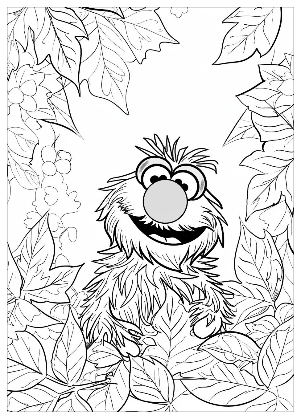 Sesame Street Coloring Pages-7