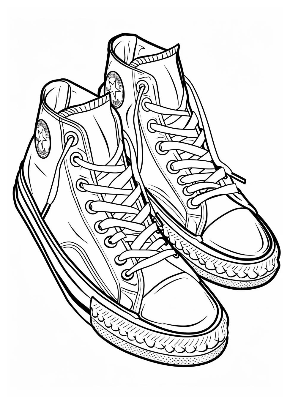 Shoe Coloring Pages-10