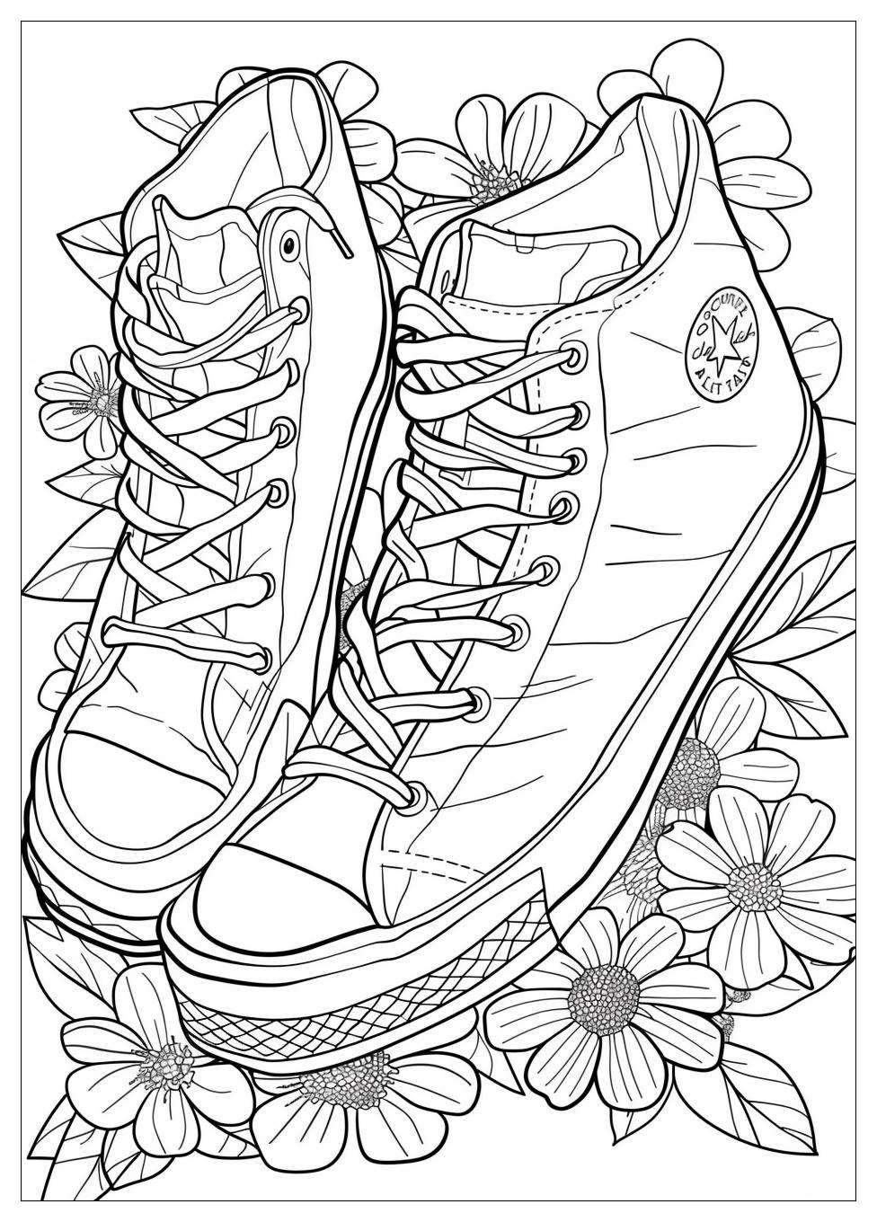 Shoe Coloring Pages-12