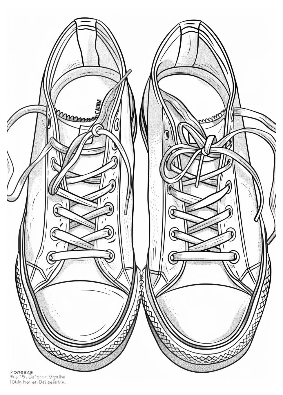 Shoe Coloring Pages-18