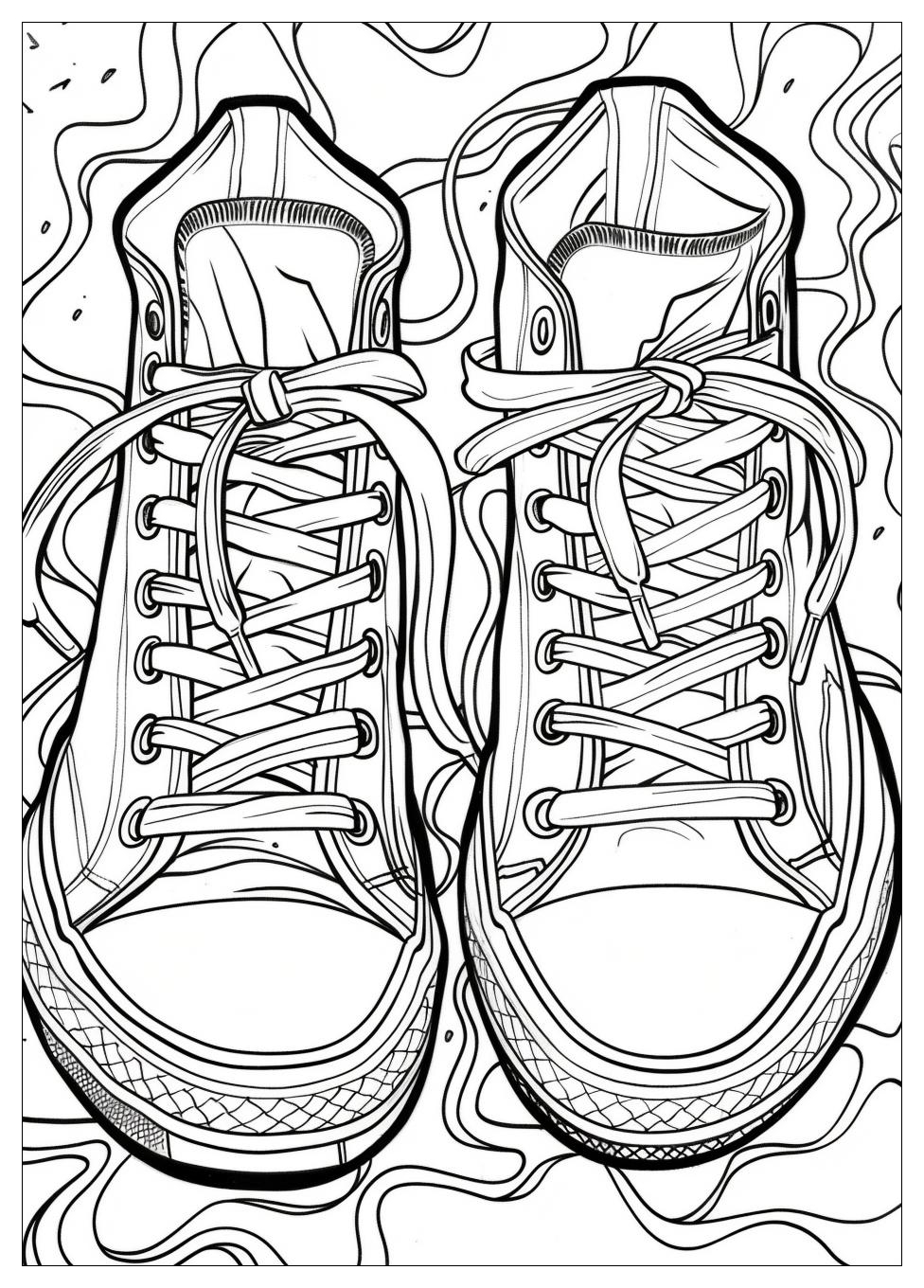 Shoe Coloring Pages-19