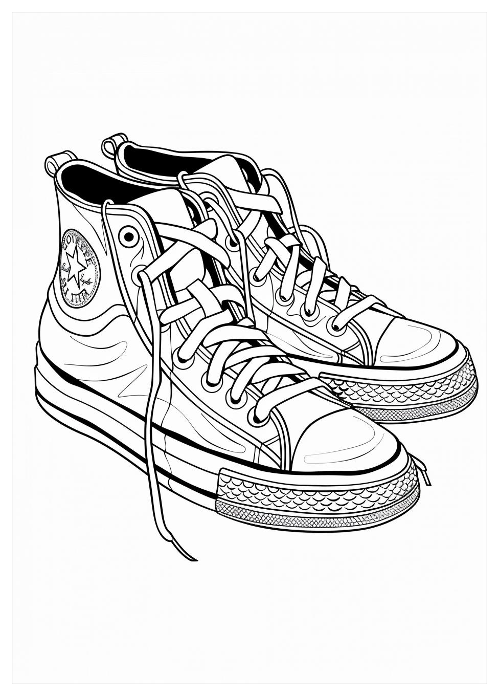 Shoe Coloring Pages-20