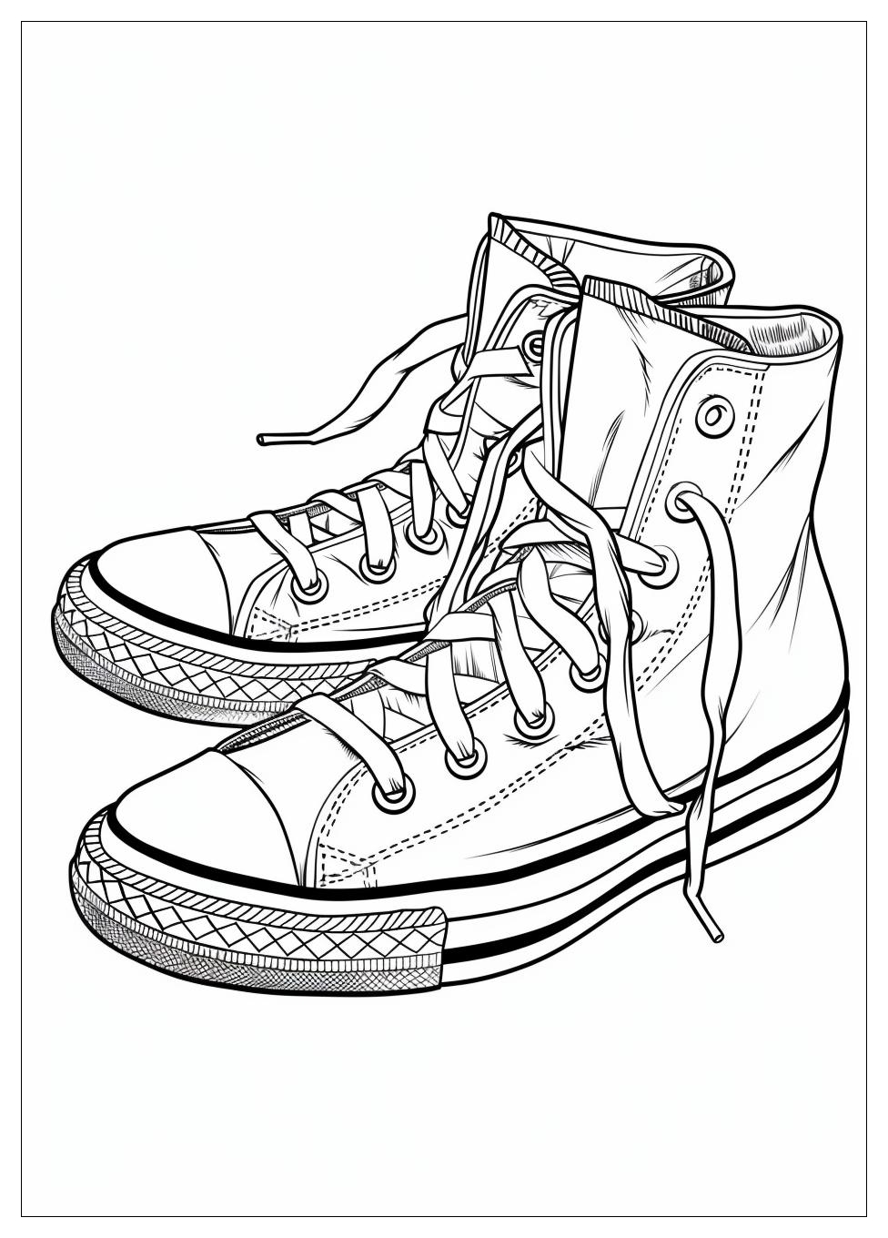 Shoe Coloring Pages-4