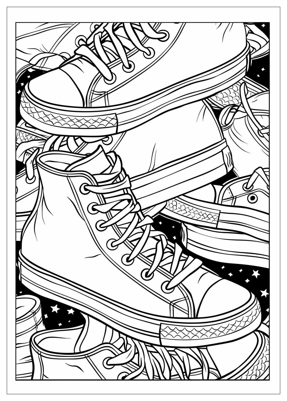 Shoe Coloring Pages-6