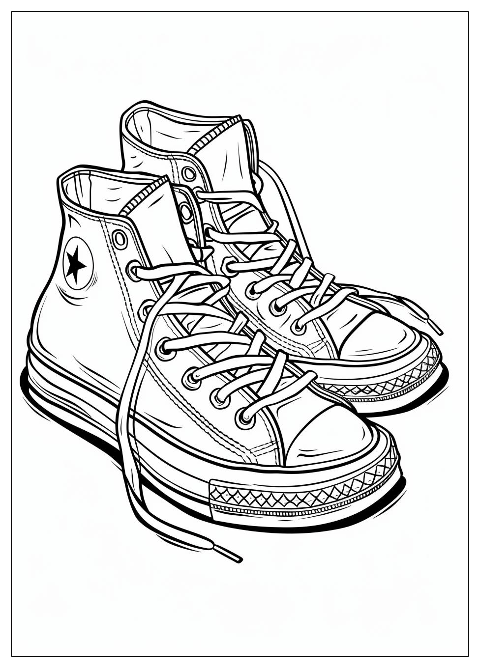 Shoe Coloring Pages-9