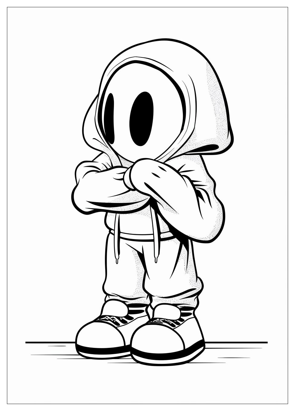 Shy Guy Coloring Pages-13