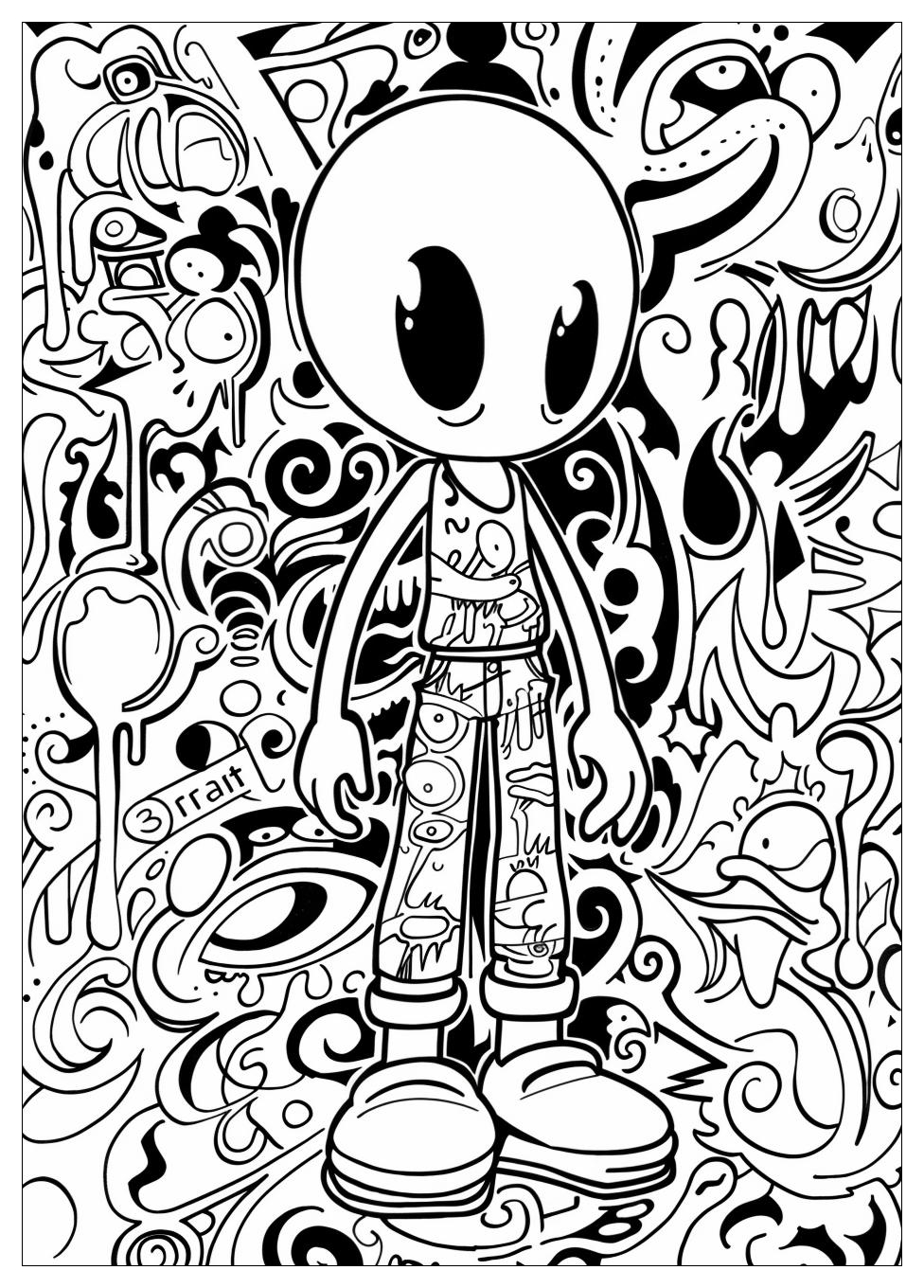 Shy Guy Coloring Pages-14