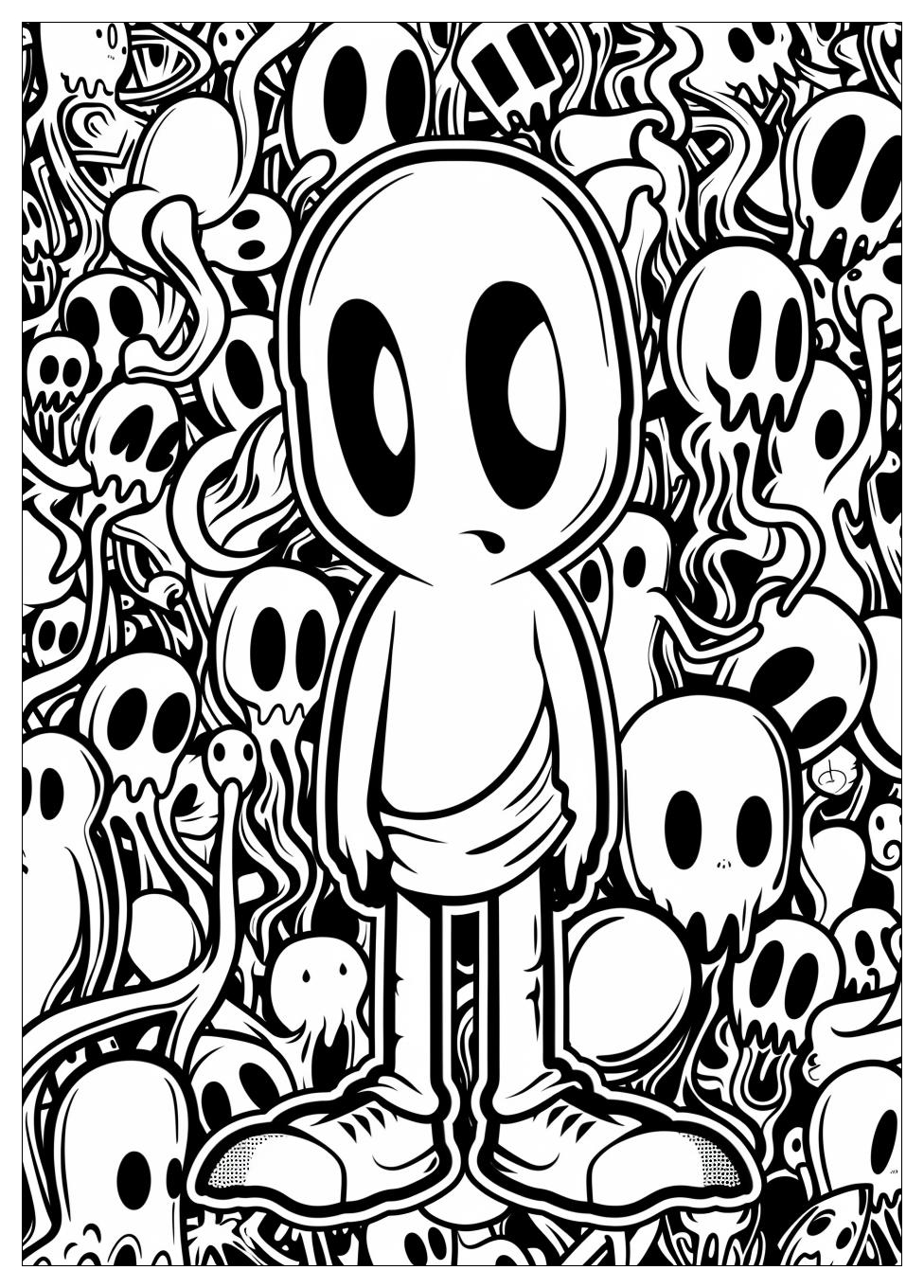 Shy Guy Coloring Pages-15