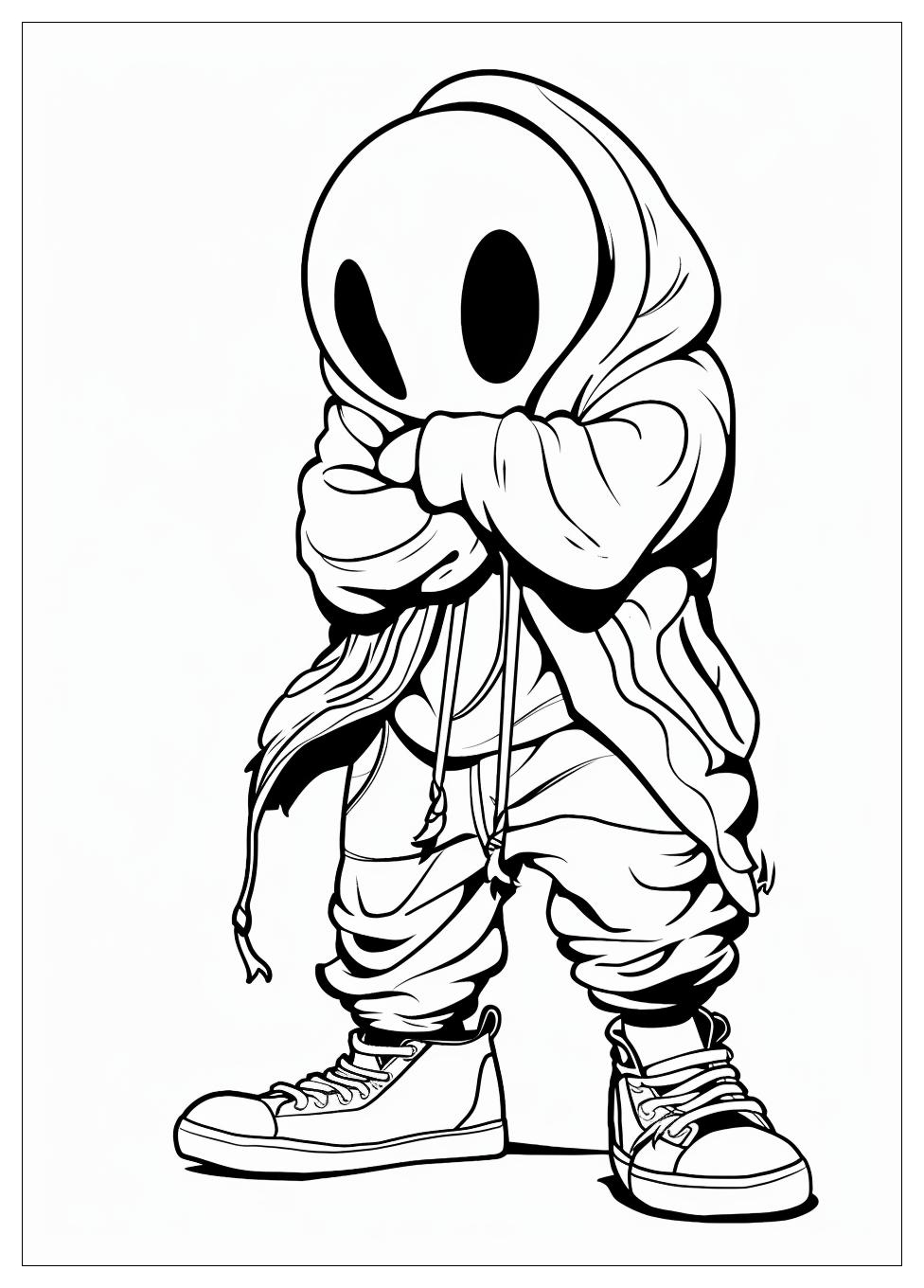 Shy Guy Coloring Pages-17