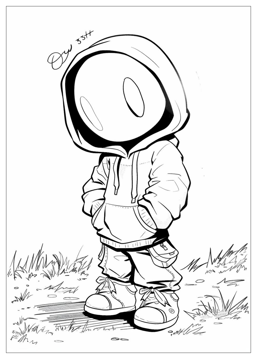 Shy Guy Coloring Pages-18