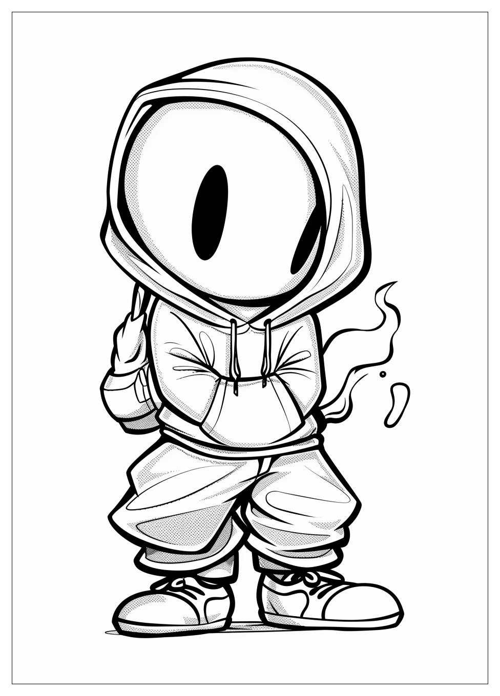 Shy Guy Coloring Pages-20