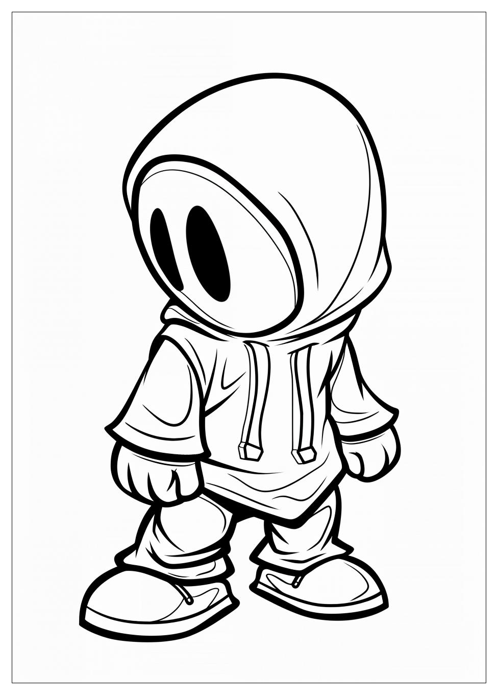 Shy Guy Coloring Pages-3