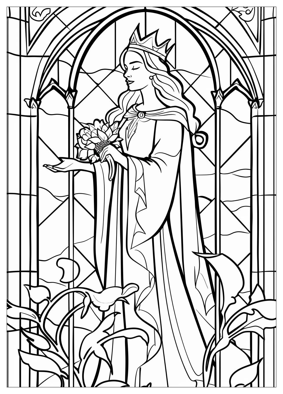 Sleeping Beauty Coloring Pages-11