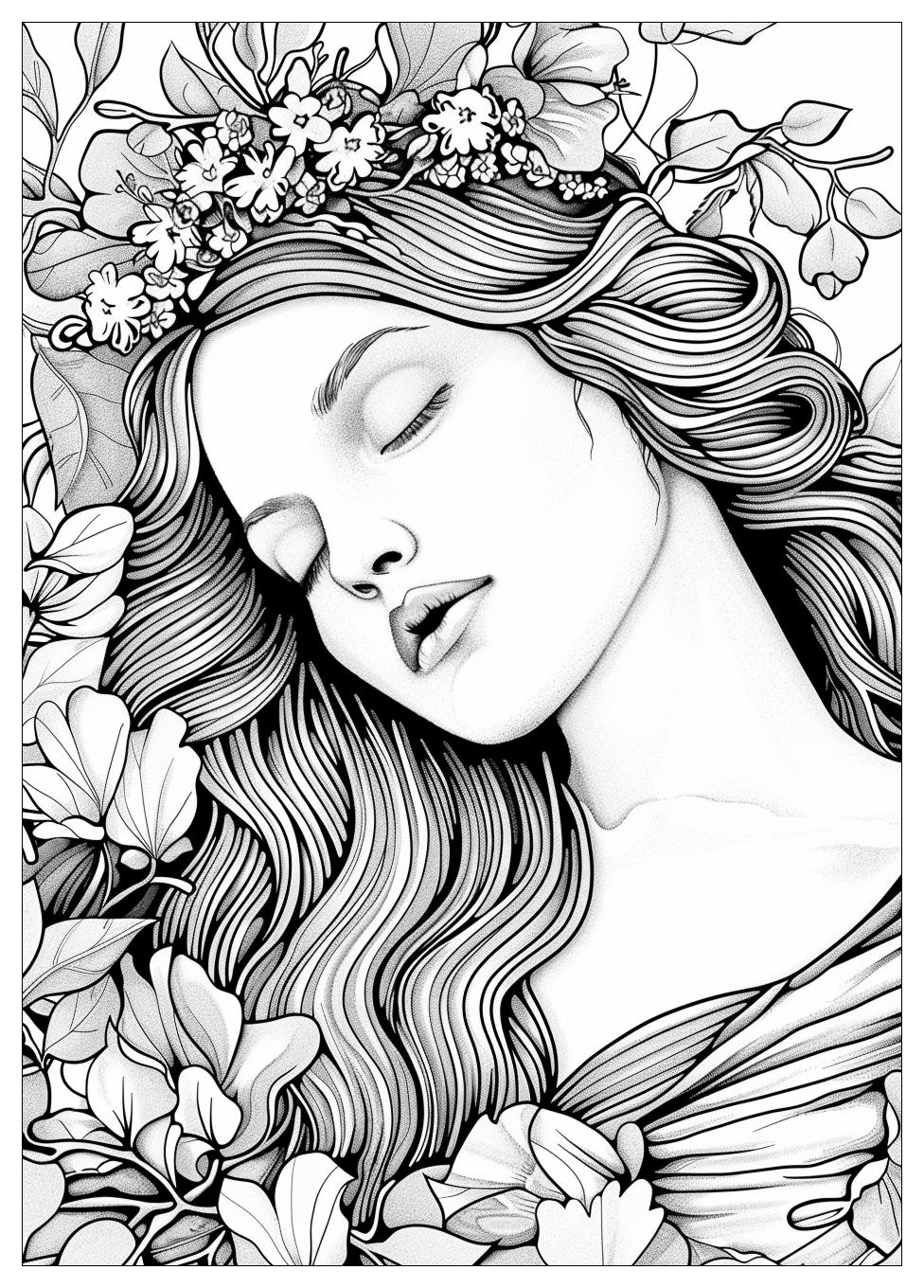 Sleeping Beauty Coloring Pages-2