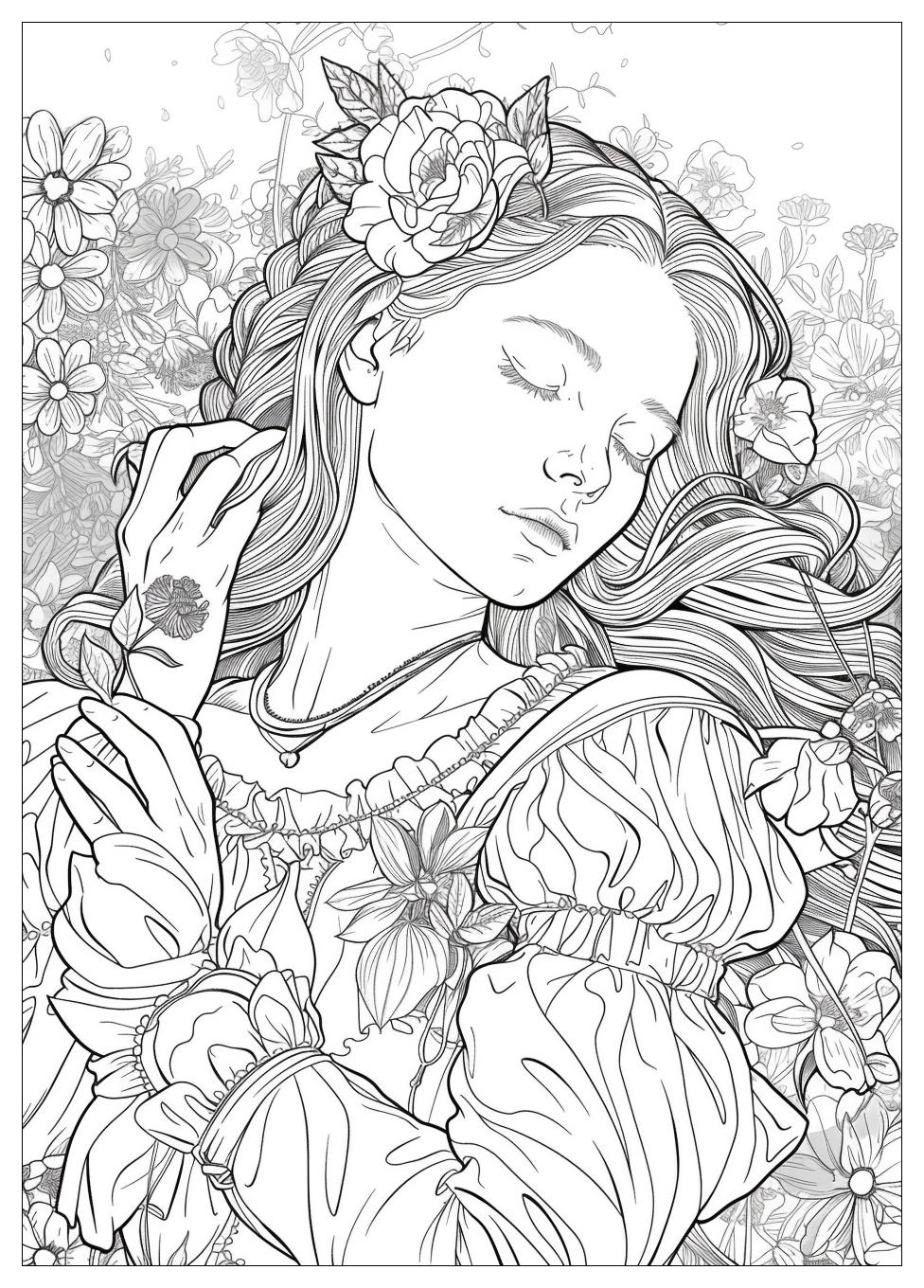 Sleeping Beauty Coloring Pages-20