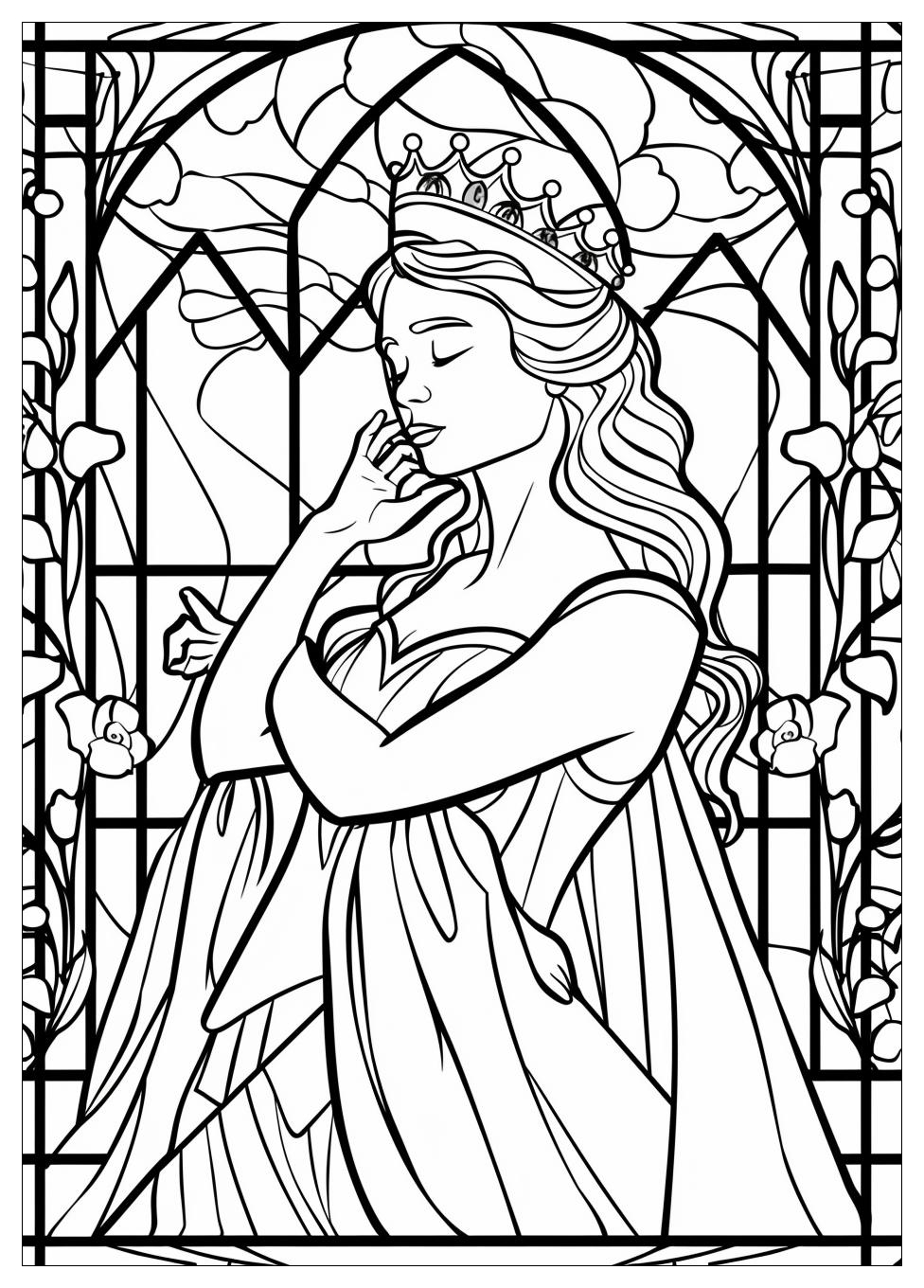 Sleeping Beauty Coloring Pages-5