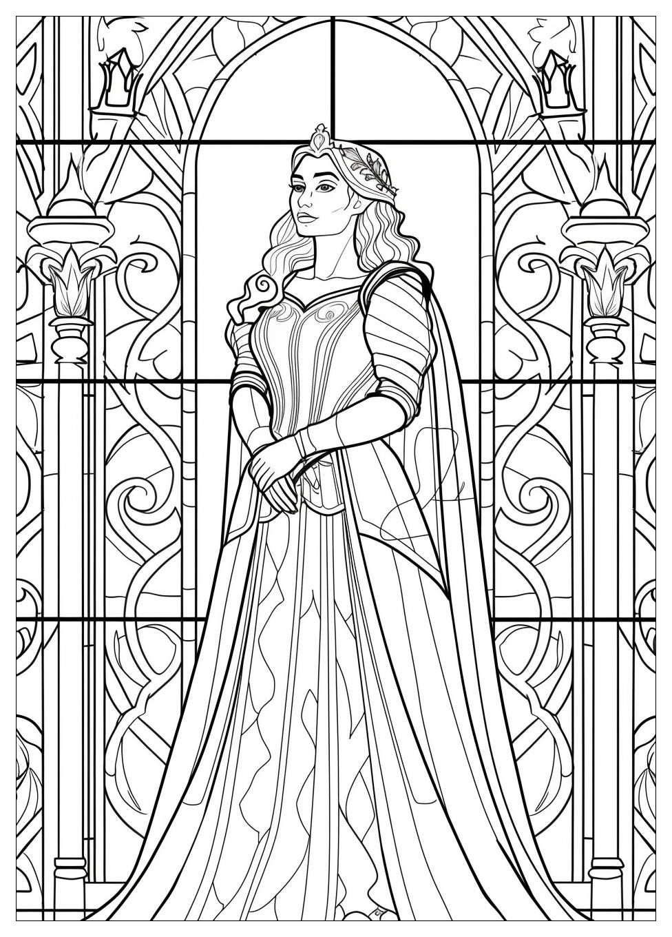 Sleeping Beauty Coloring Pages-6