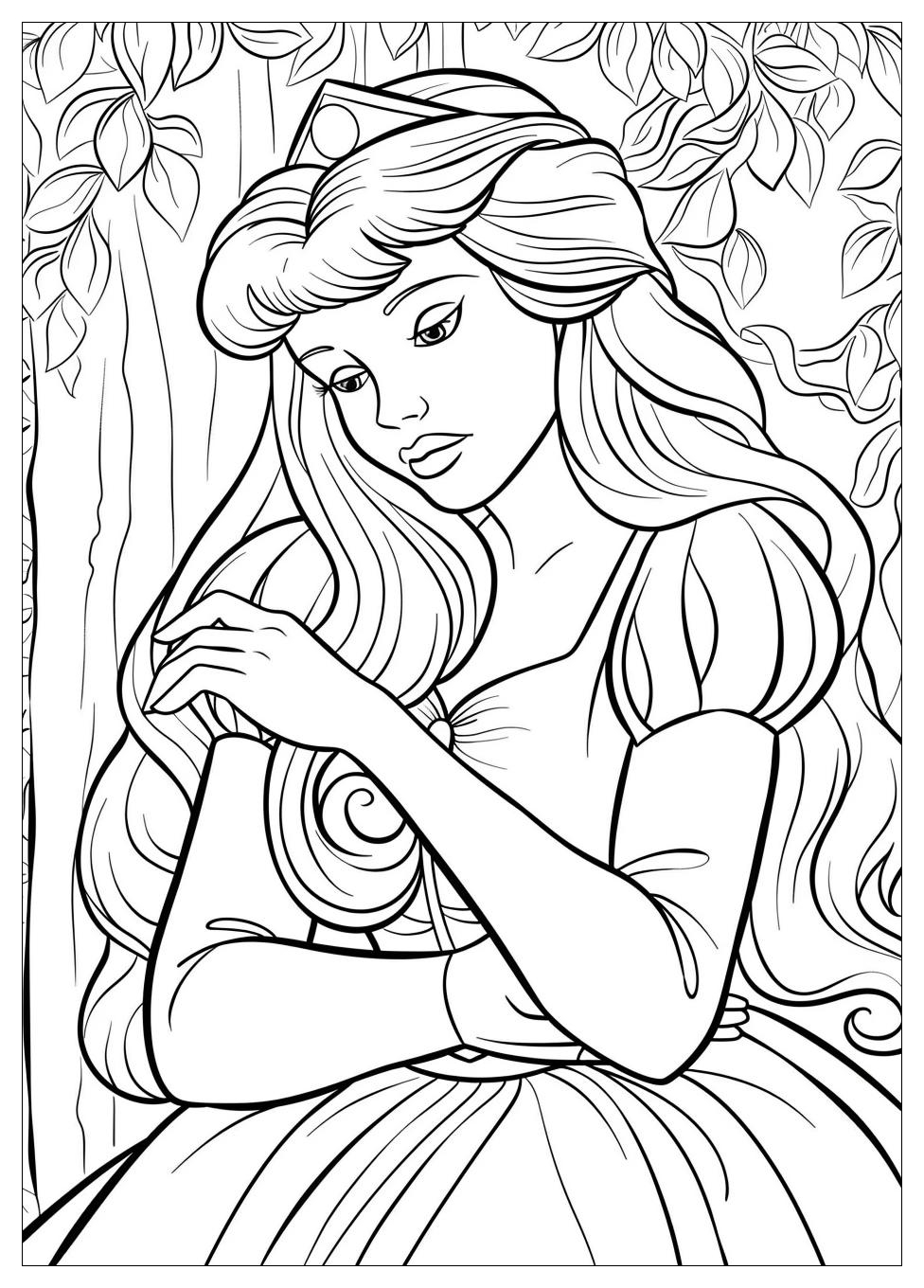 Sleeping Beauty Coloring Pages-9