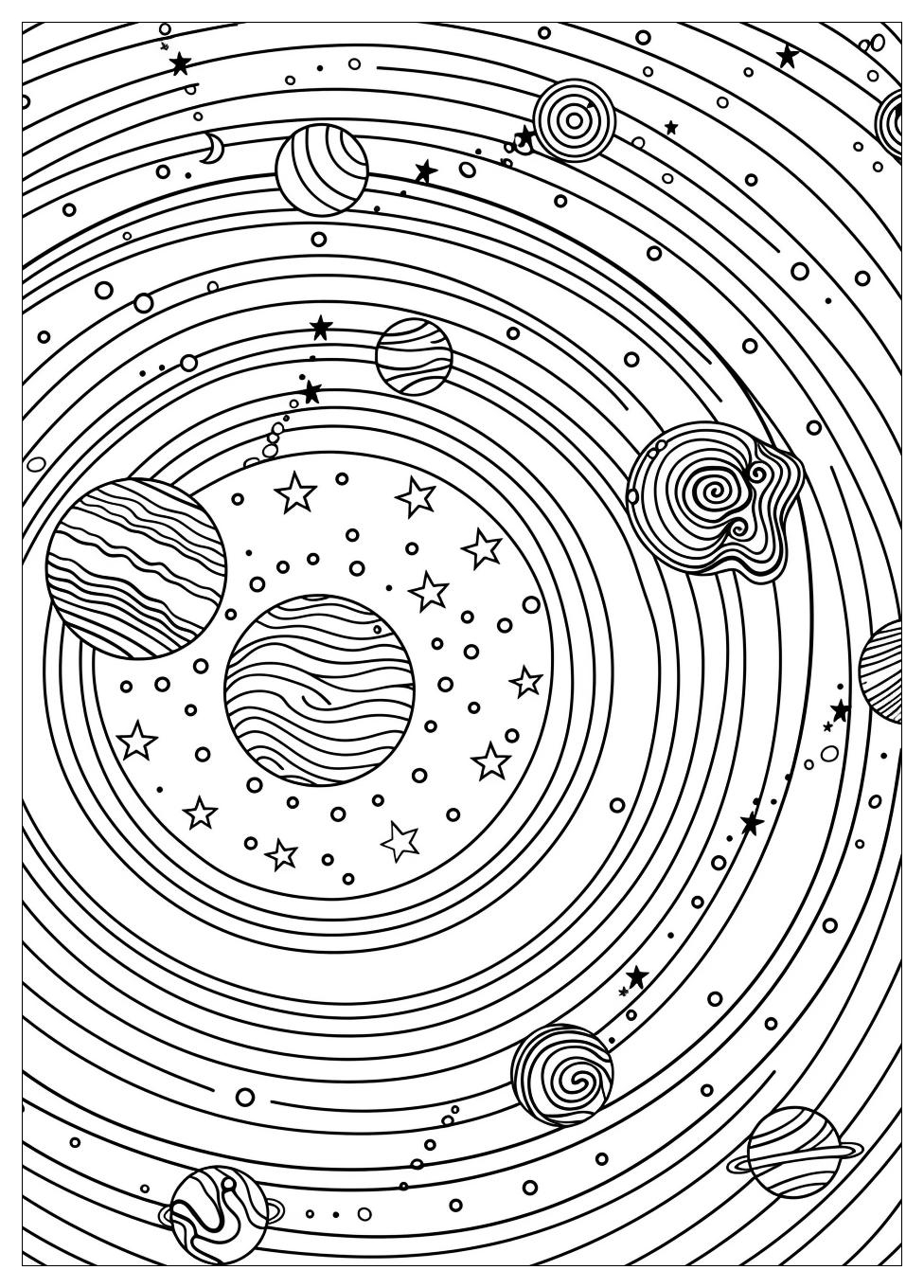 Solar System Coloring Pages-10