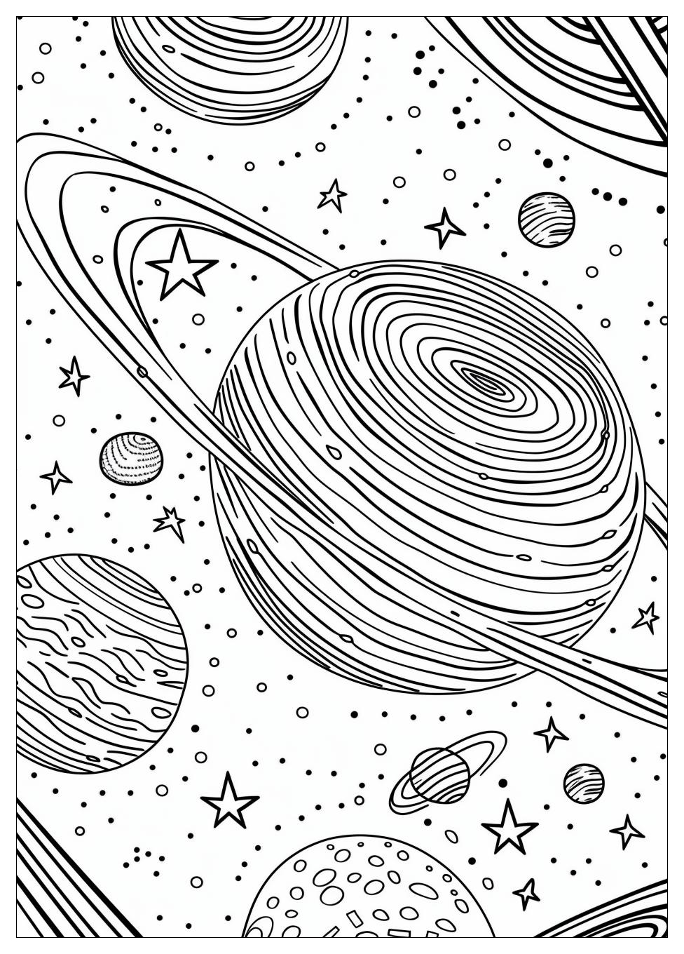 Solar System Coloring Pages-11