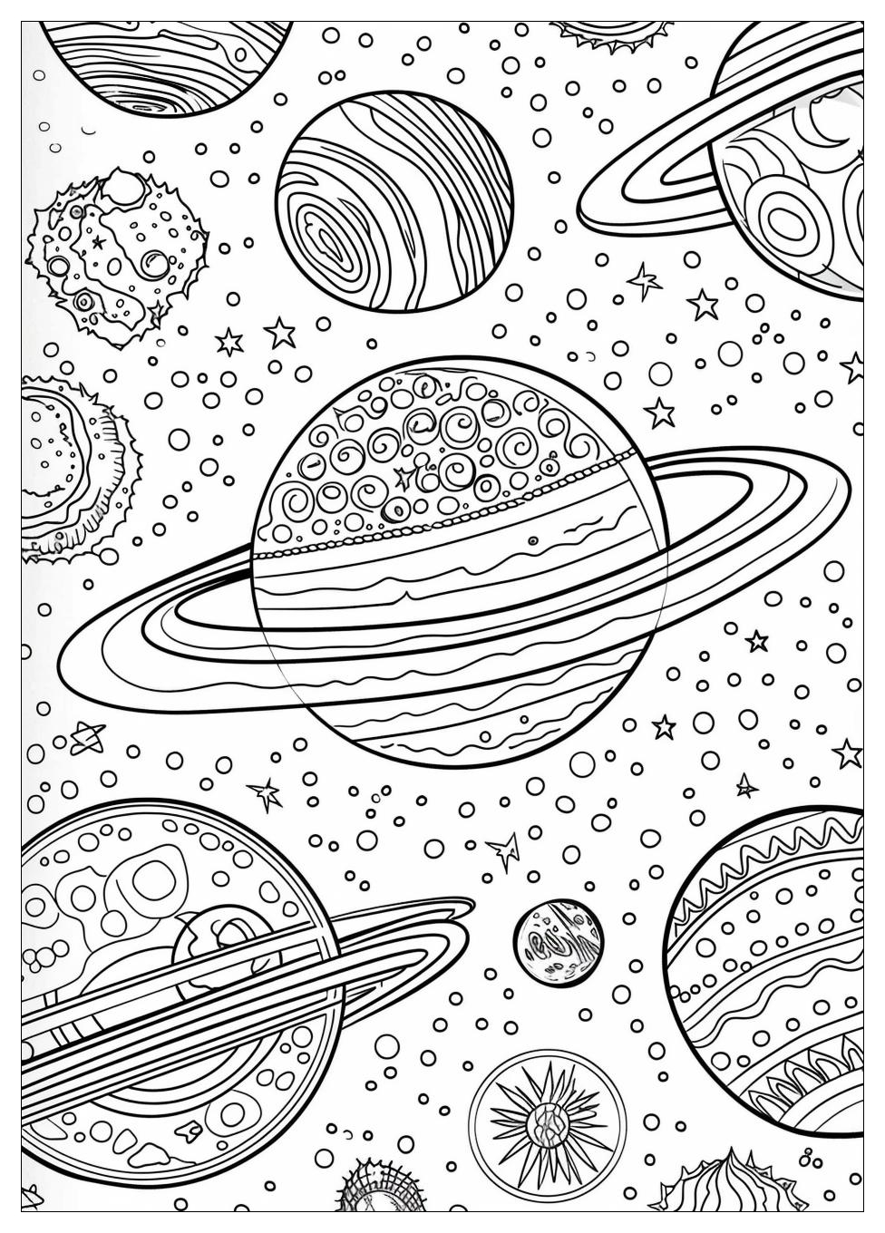 Solar System Coloring Pages-13