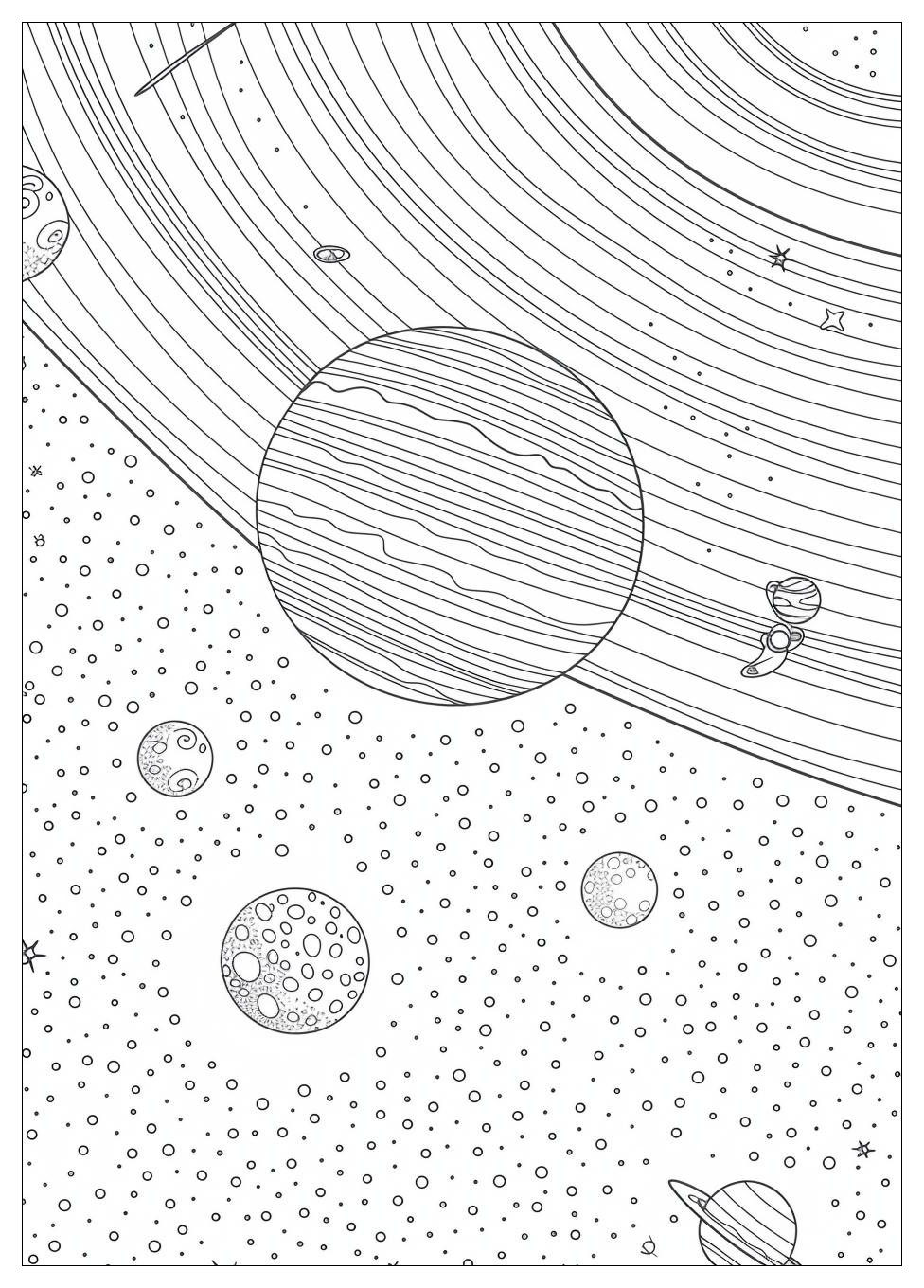 Solar System Coloring Pages-2