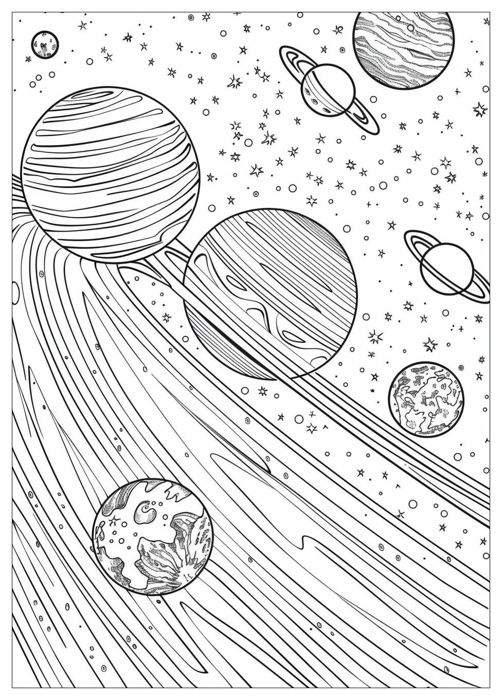 Solar System Coloring Pages-20