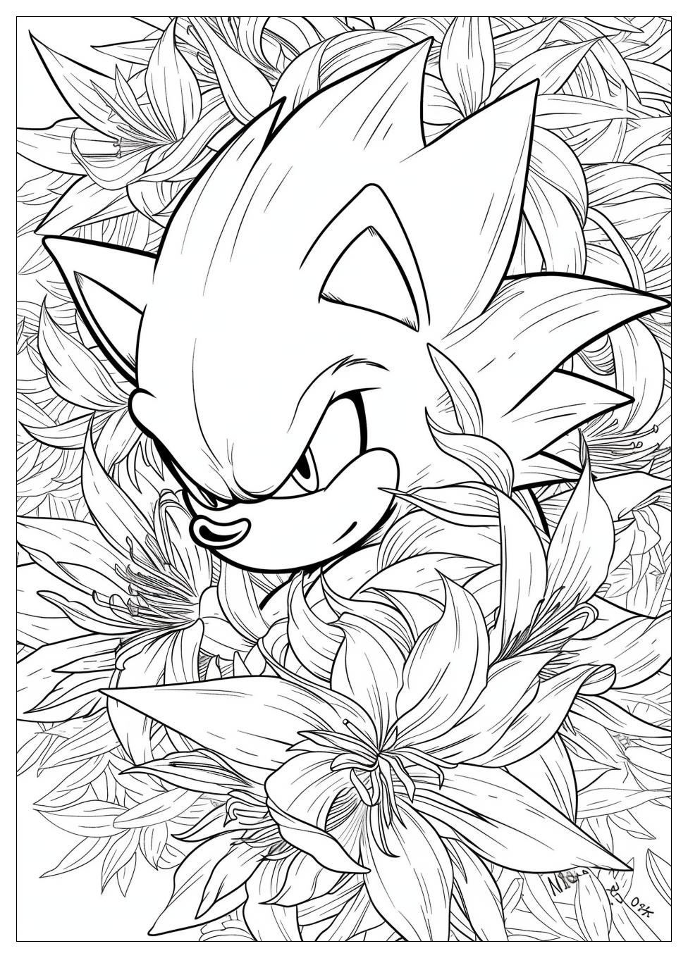 Sonic Coloring Pages-13