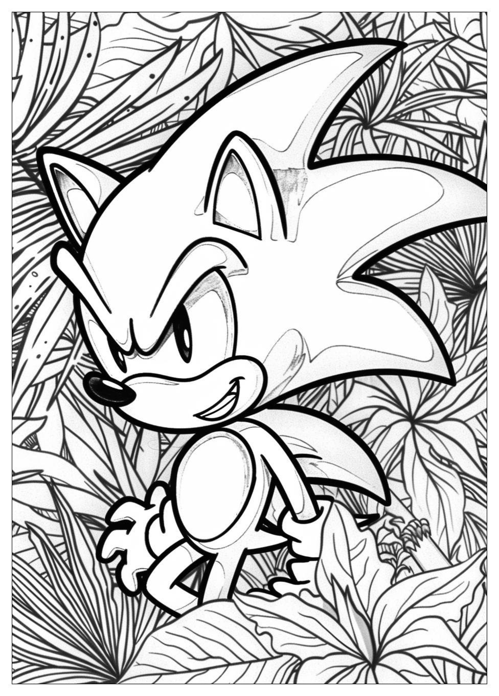 Sonic Coloring Pages-14