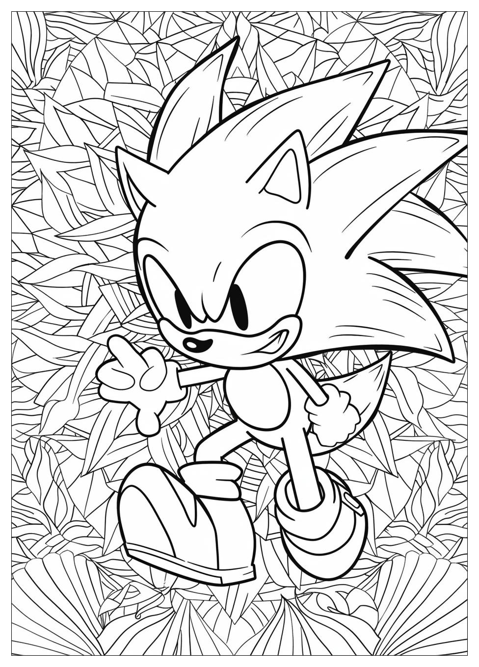 Sonic Coloring Pages-15