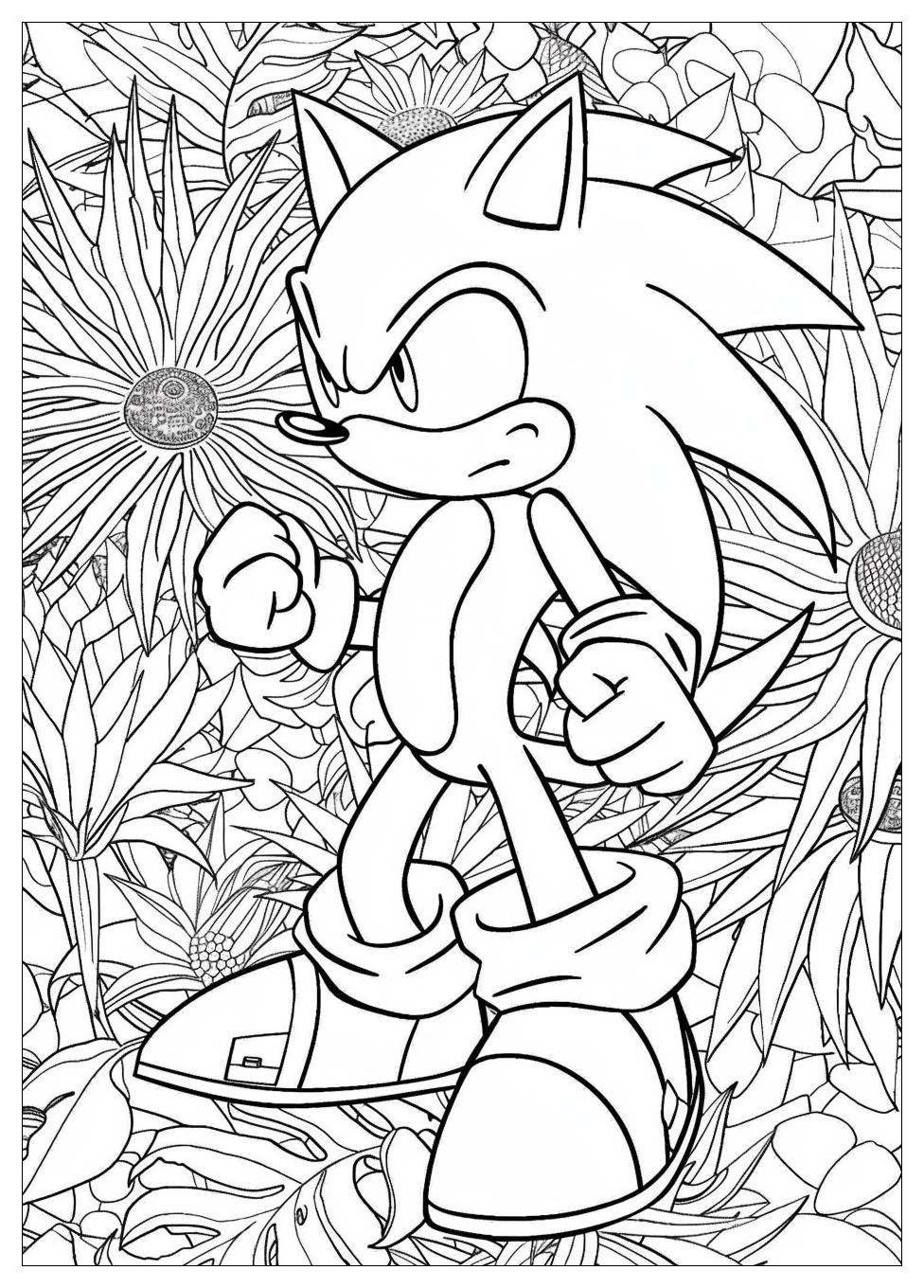 Sonic Coloring Pages-17