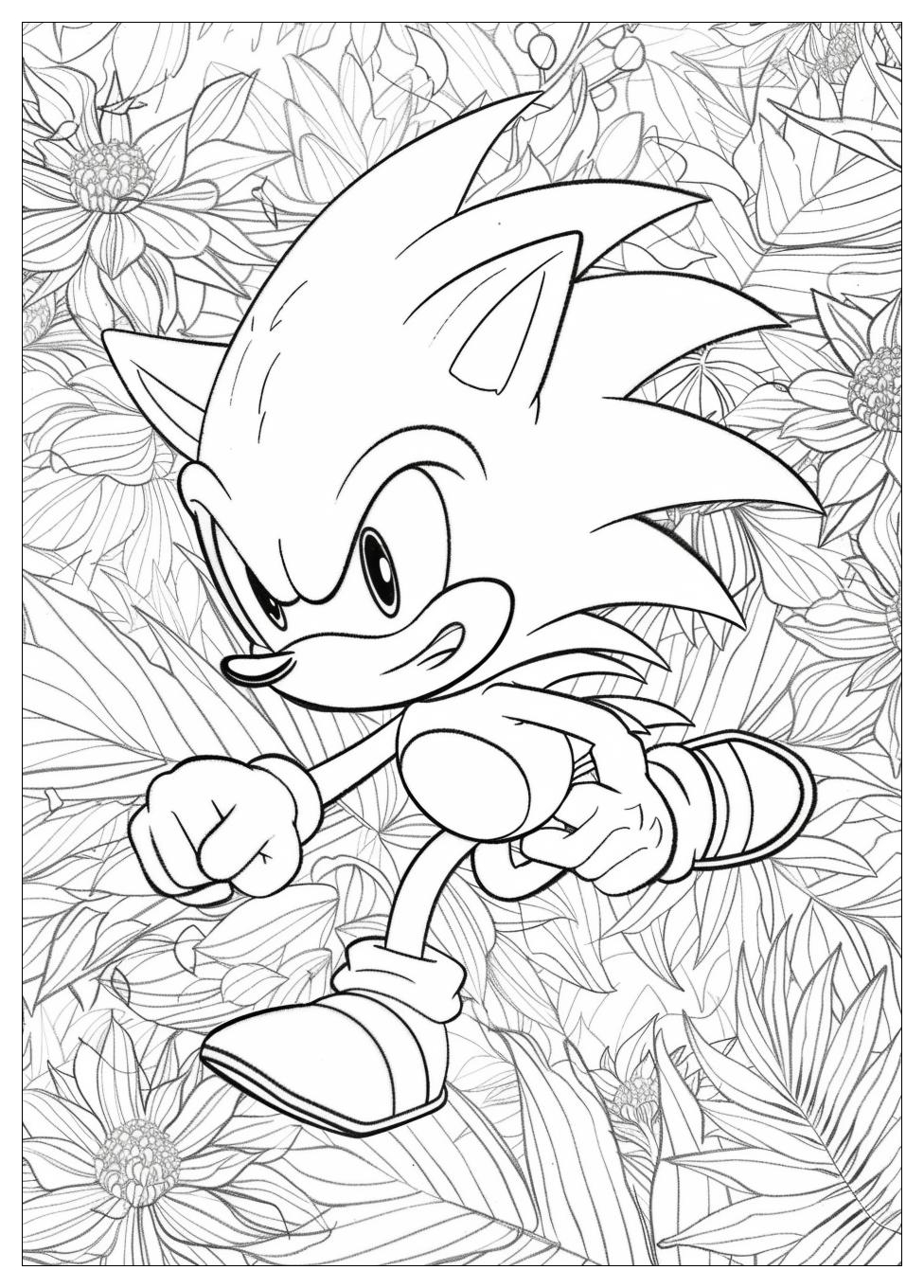 Sonic Coloring Pages-19