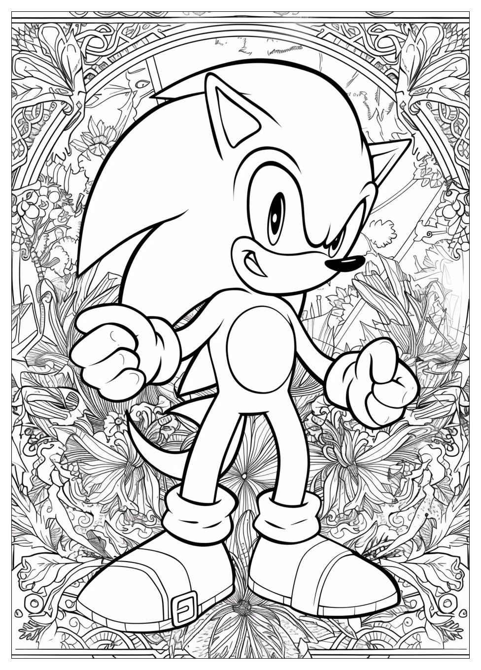 Sonic Coloring Pages-20