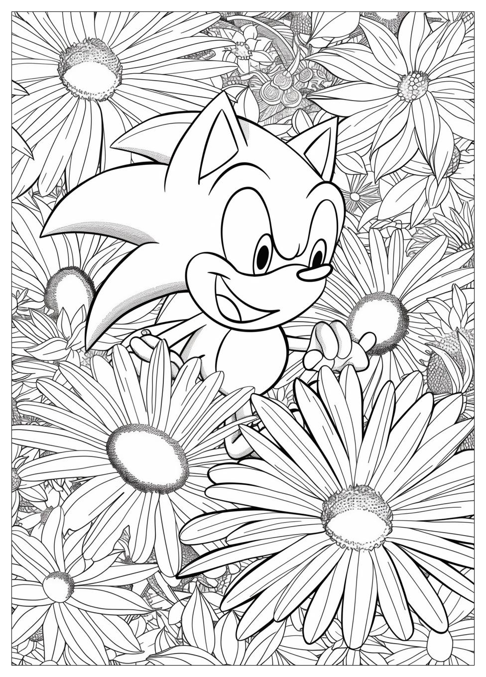 Sonic Coloring Pages-6