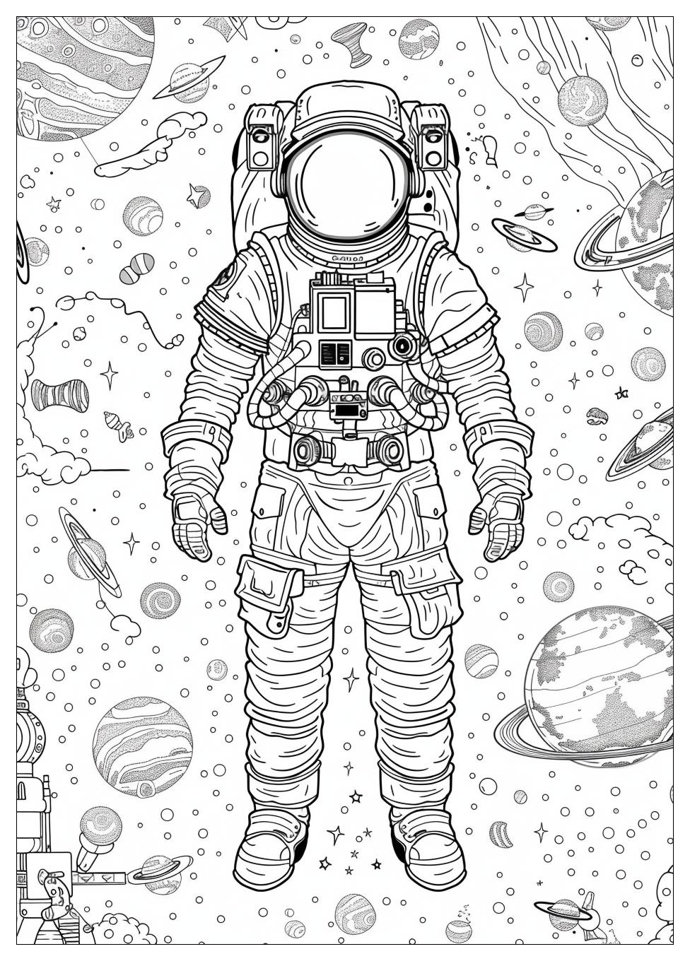 Space Coloring Pages-14