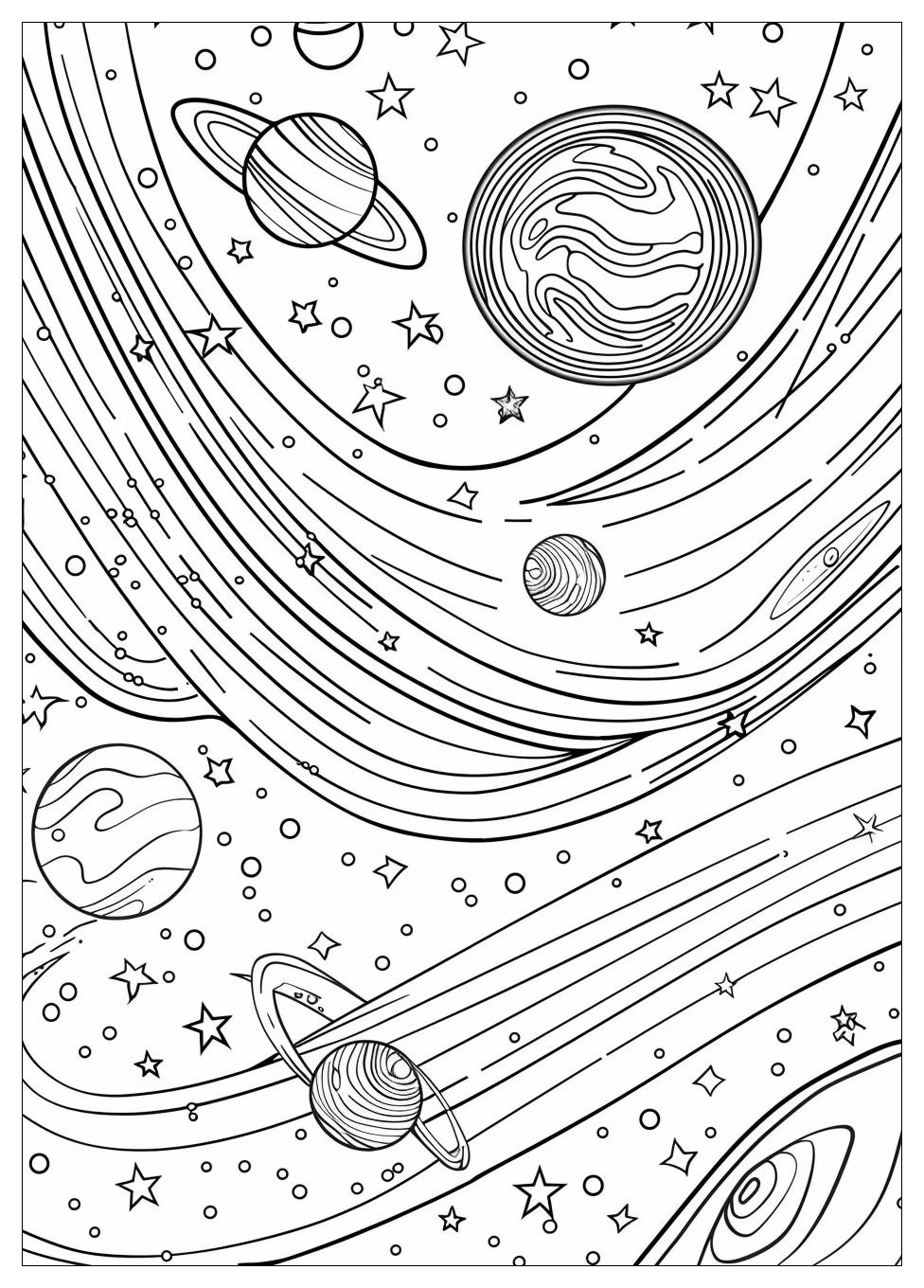 Space Coloring Pages-16