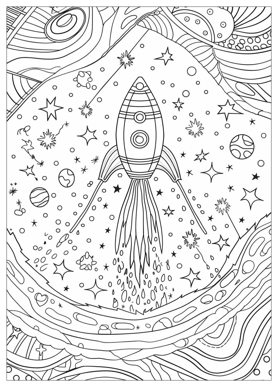 Space Coloring Pages-18