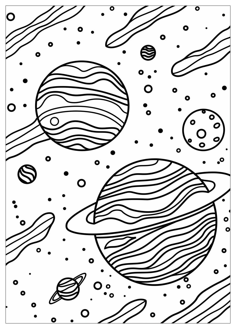 Space Coloring Pages-5