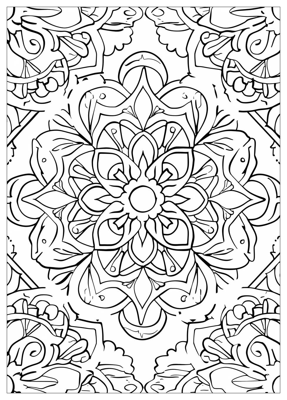 Spanish Coloring Pages-17