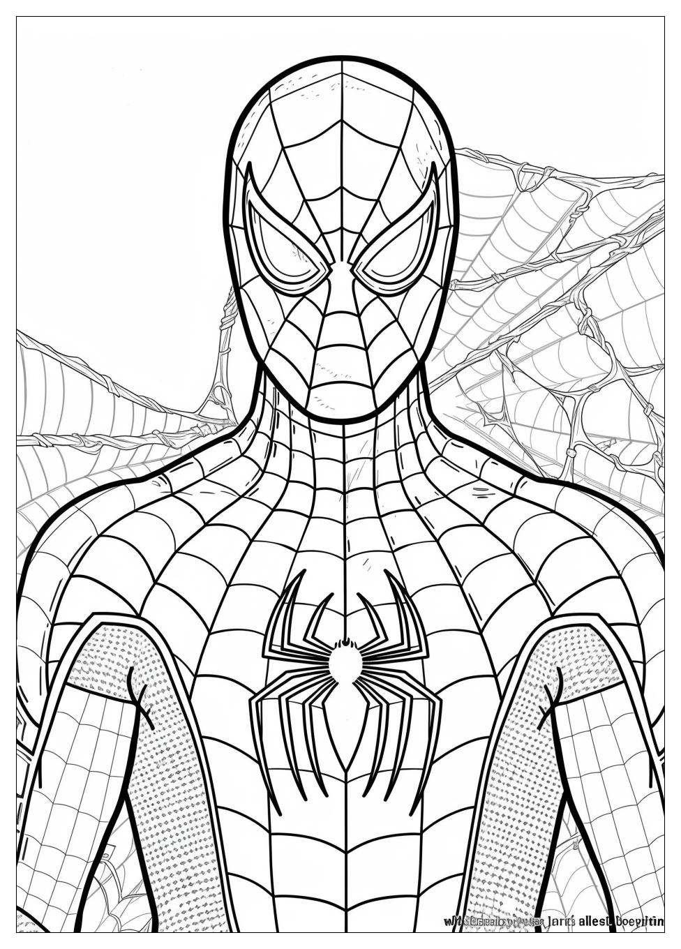 Spider Man Coloring Pages-11